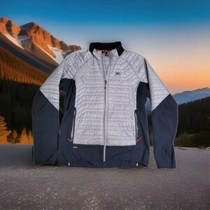 ⛷️State of Elevenate Jacket Mens L Hybrid Spring Insulated Quilted Puffer Skiing